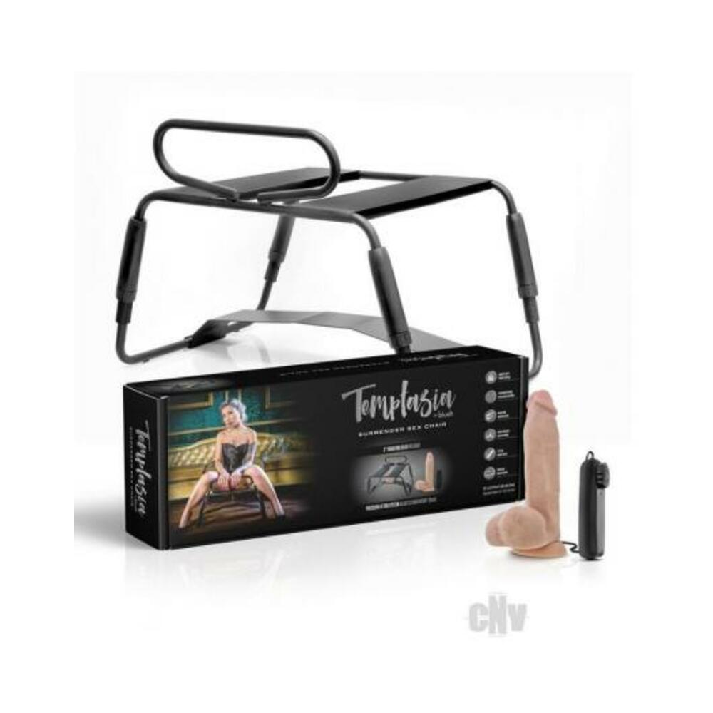 Temptasia Surrender Sex Chair Black - Tophatter Daily Deals
