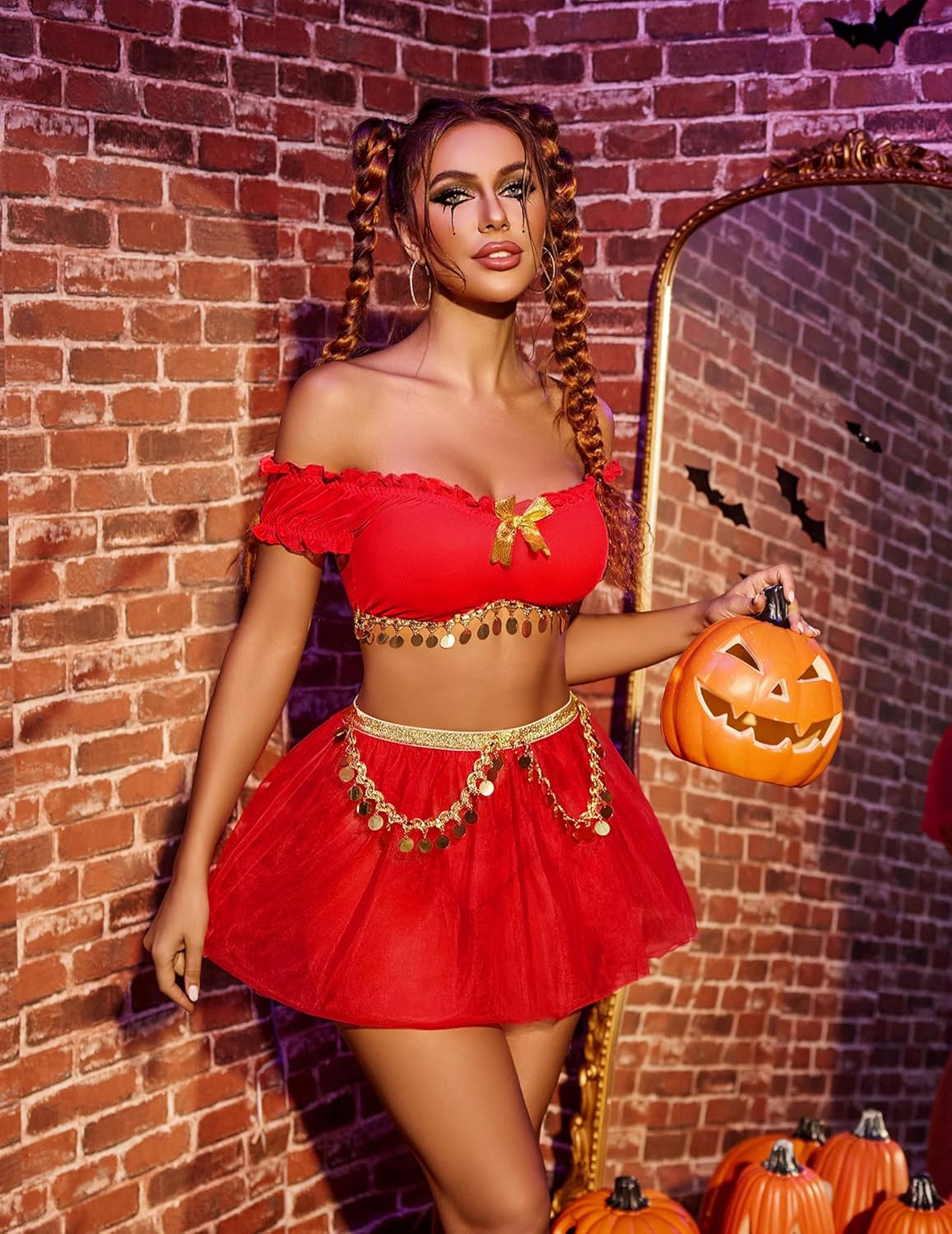 Cosplay Lingerie 3 Piece Roleplay Costumes Lingerie Sets-Skirt Sets - Tophatter Daily Deals