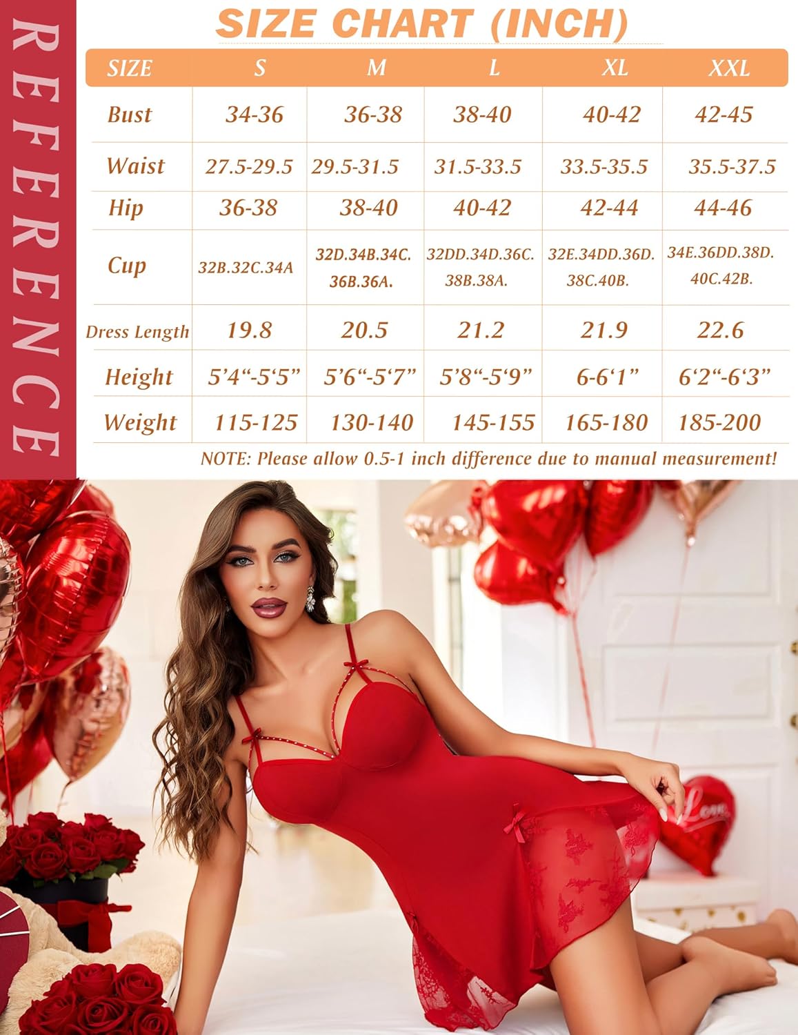 Lace Modal Full Slip Nightdress Lingeries-Chemises - Tophatter Daily Deals