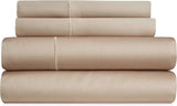 Bibb Home 1000TC Cotton Rich 4-Piece Sheet Set Taupe Bedding - Tophatter Daily Deals