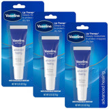 Vaseline Lip Therapy Advanced Healing Lip Balm Tube 3-Pack – White Petroleum Lip Protectant, 0.35 Oz Ea Beauty & Personal Care - Tophatter Daily Deals