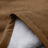 Warm Womens Winter Jacket - Hooded Mid-Thigh, Suede - Tophatter Daily Deals