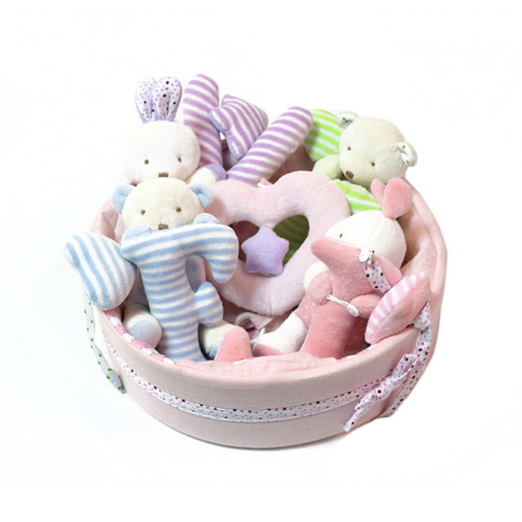 Baby Music Rotating Fabric Bedside Bell Newborn Comfort Toy 0 - Tophatter Daily Deals
