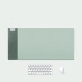 15W Fast Charging Mouse Pad With Wireless Charging Desk Mat Office Home 0 - Tophatter Daily Deals