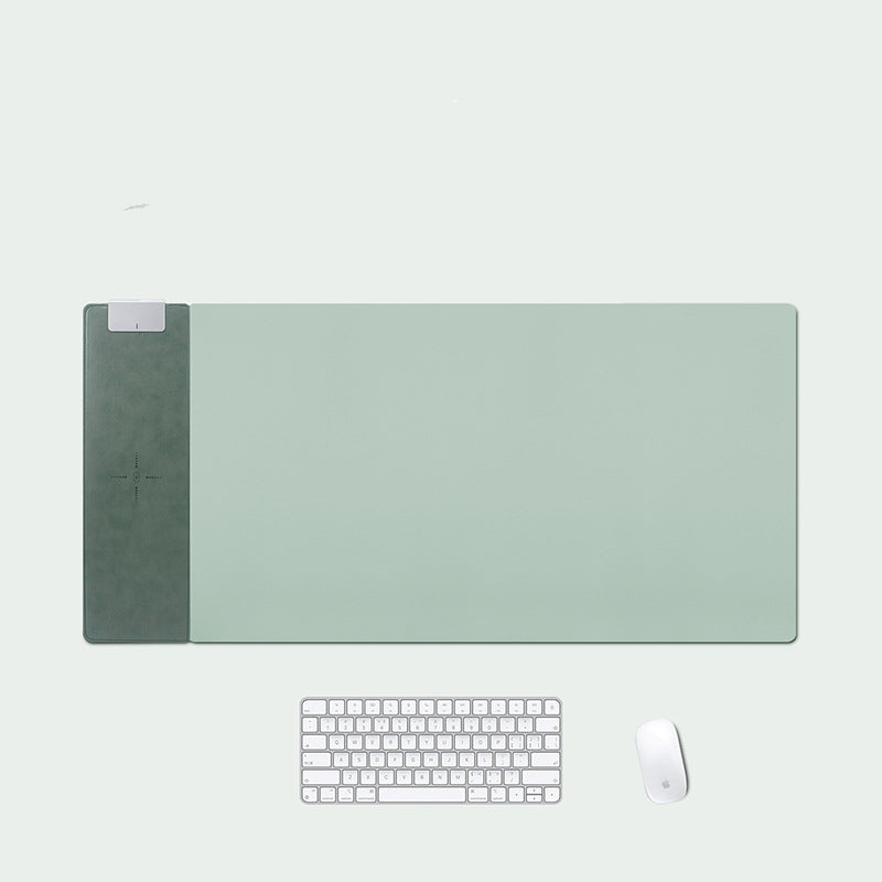 15W Fast Charging Mouse Pad With Wireless Charging Desk Mat Office Home 0 - Tophatter Daily Deals
