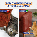 Panther Armor Cat Scratch Furniture Protector – Double Sided Anti Cats Scratching Sticky Tape – 10 Sheets Pet Supplies - Tophatter Daily Deals