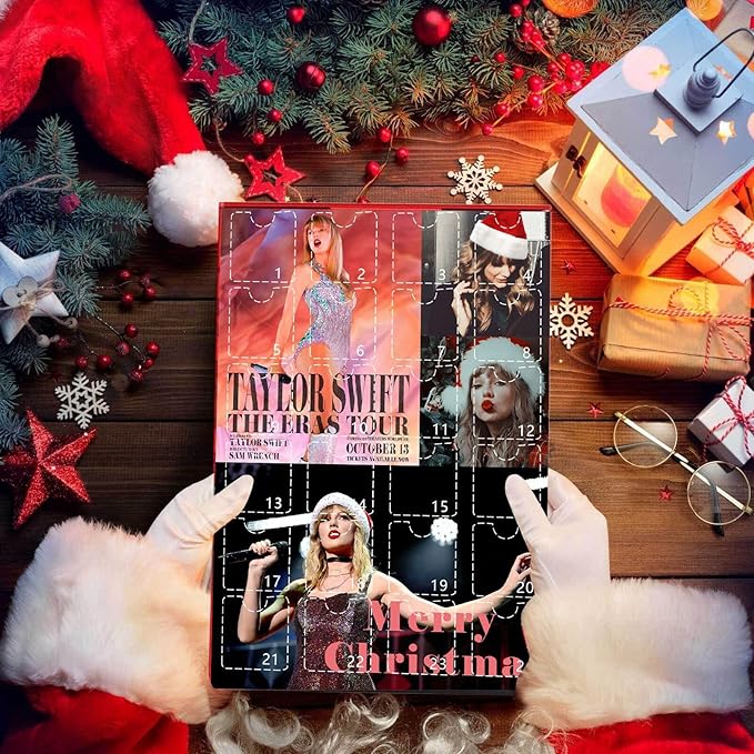 Taylor Swift-Inspired Bracelets Advent Calendar Gift 24 Days 2025 – Perfect Holiday Surprise! - Tophatter Daily Deals