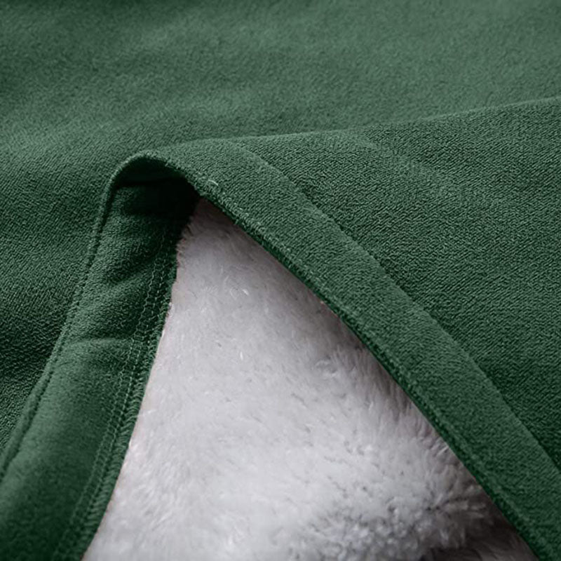Warm Womens Winter Jacket - Hooded Mid-Thigh, Suede - Tophatter Daily Deals