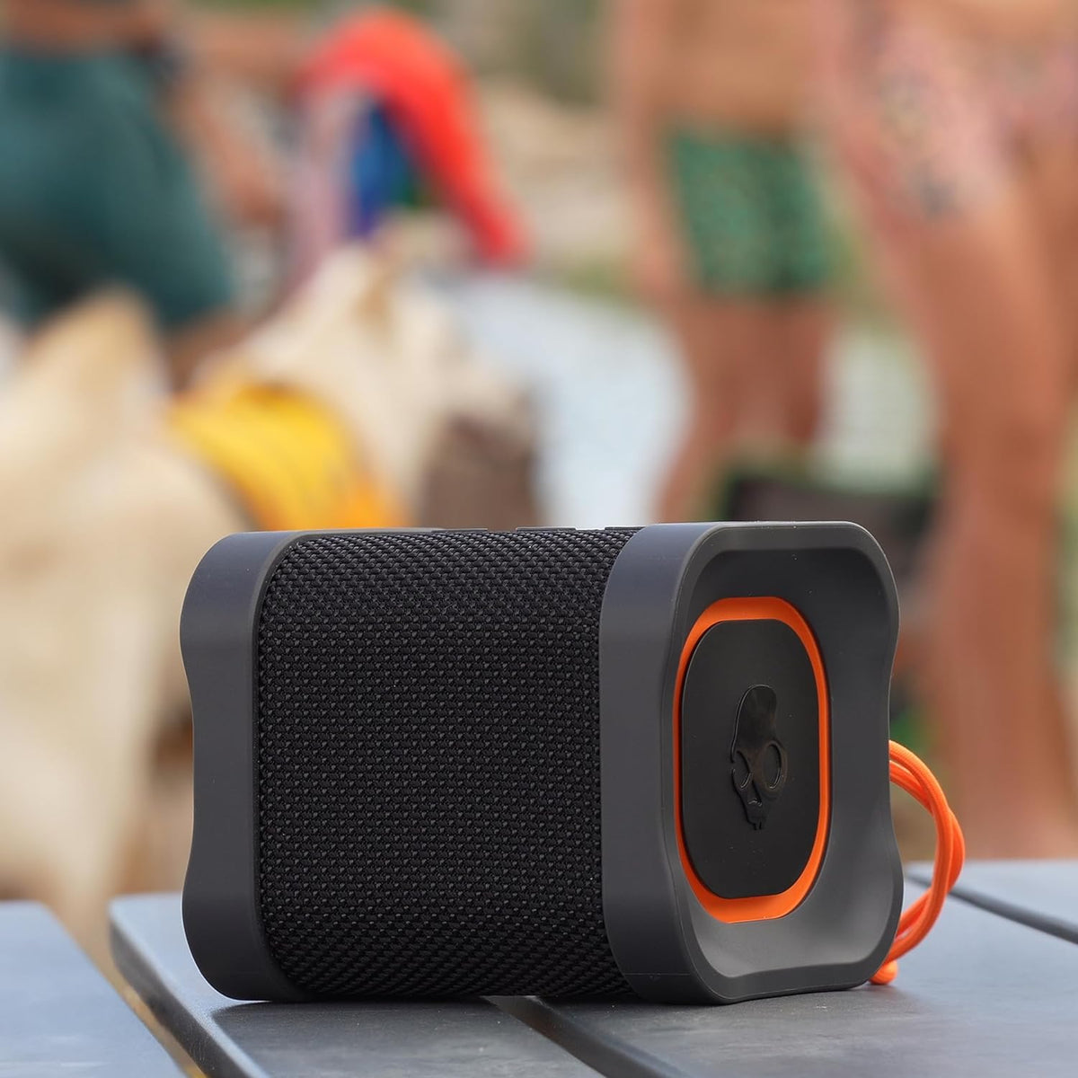 Skullcandy Terrain Mini - Waterproof Bluetooth Speaker, 14-Hour Battery, & True Wireless Stereo Bluetooth Speakers - Tophatter Daily Deals