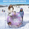 GoFloats Winter Snow Tube - Inflatable Sled for Kids and Adults (Choose from Unicorn, Disney's Frozen, Ice Dragon, Polar Bear, Penguin, Flamingo) - Tophatter Daily Deals