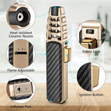 Windproof Torch Lighter Culinary Torch Fall 2025 Gift - Tophatter Daily Deals