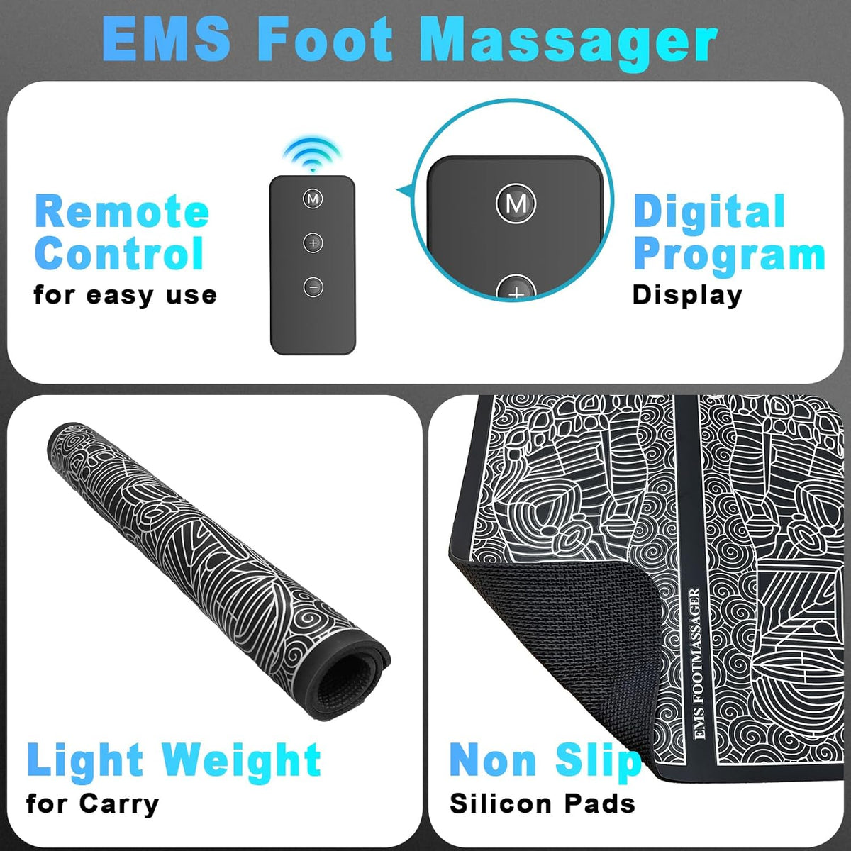 EMS Foot Massager Health & Wellness - Tophatter Daily Deals