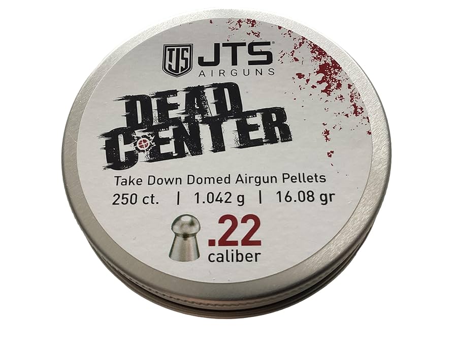JTS DEAD CENTRE .22 CAL 16.08GR - 250'S - Tophatter's Army Deals BULLETS - Tophatter Daily Deals