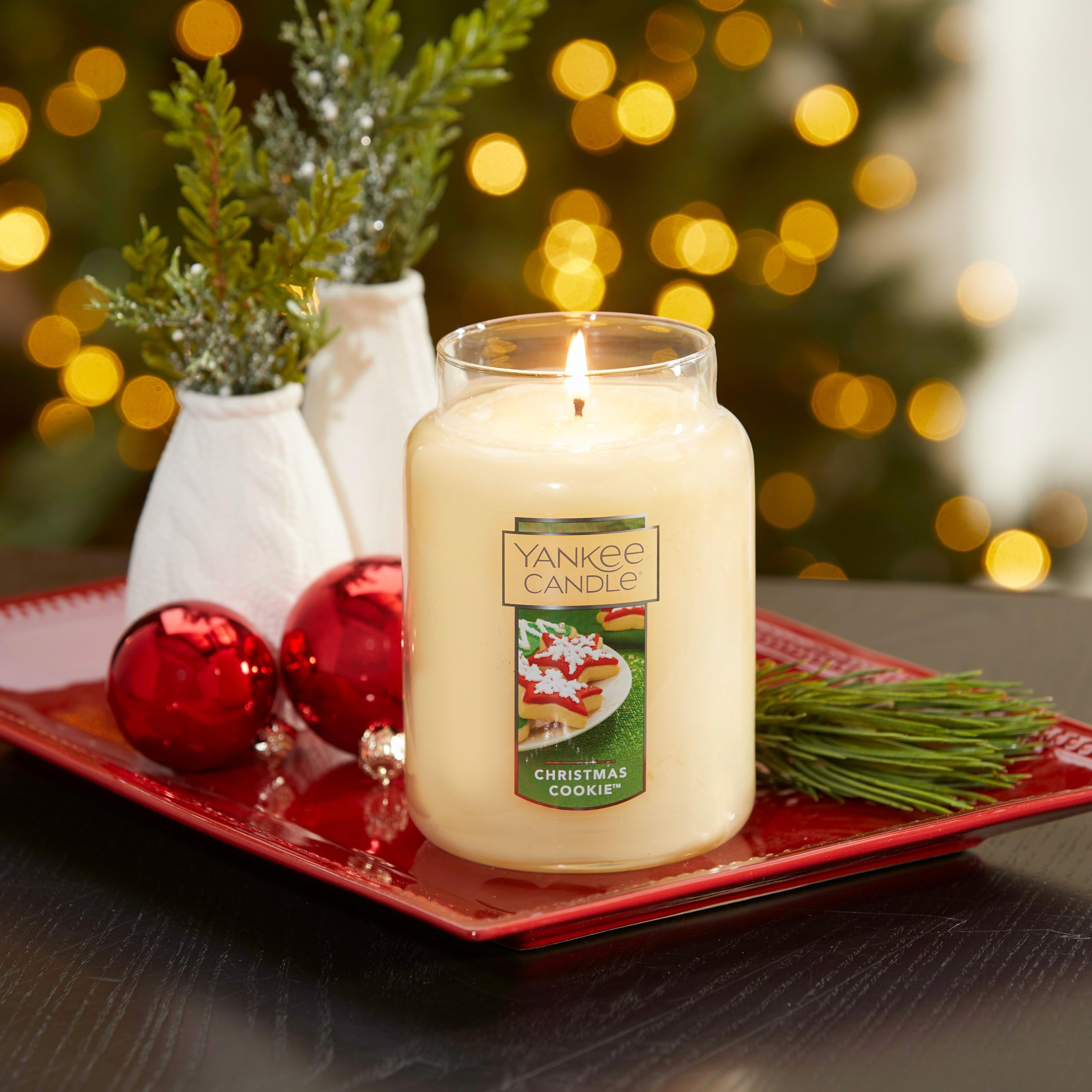 Yankee Candle Christmas Cookie Scented Candles - Tophatter Daily Deals