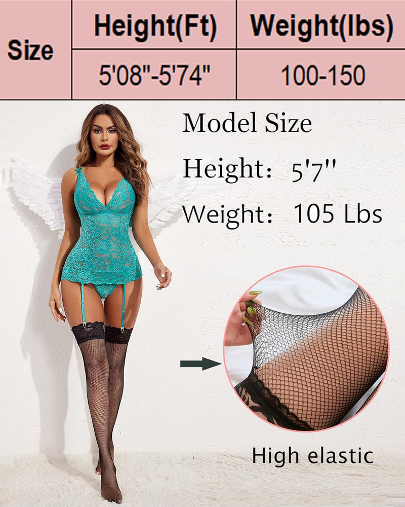 1 Pair Fishnet Tights High Stockings Stockings - Tophatter Daily Deals