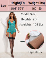 1 Pair Fishnet Tights High Stockings Stockings - Tophatter Daily Deals