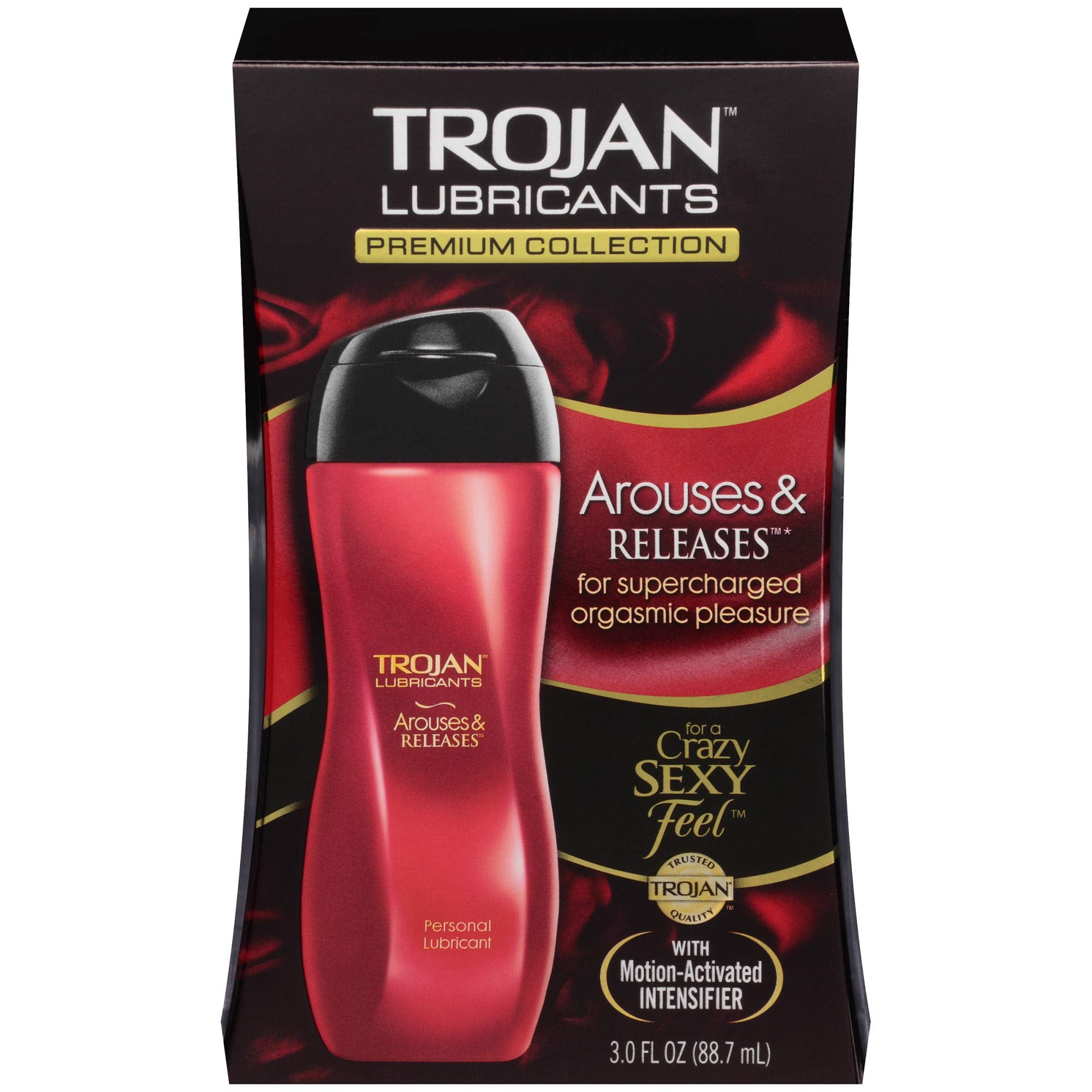 Trojan Lubes Arouses & Intensifies Personal Lubricant, 3 oz. Arouses & Releases Personal Lubricant - Tophatter Daily Deals