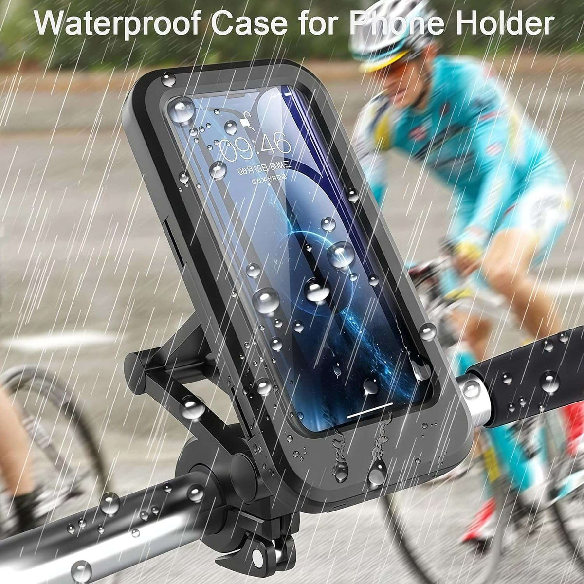 Waterproof Motorcycle Phone Mount Holder Motorcycle Phone Mounts - Tophatter Daily Deals