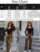 Asymmetrical Neck Sheer Crop Top Lingeries-Crop tops - Tophatter Daily Deals