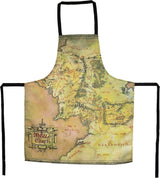 The Lord of the Rings – Map of Middle-earth Apron Apron - Tophatter Daily Deals