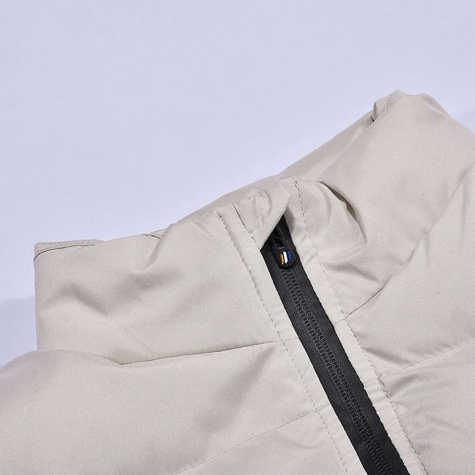 Insulating Men’s Puffer Jacket - Boxy Hip-Length, Winter - Tophatter Daily Deals