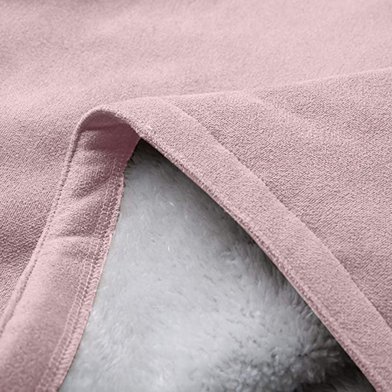 Warm Womens Winter Jacket - Hooded Mid-Thigh, Suede - Tophatter Daily Deals