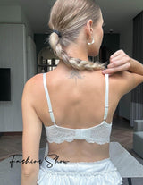 Lace Bra Sheer Underwire Unlined Bras Lingerie Sets-Bras - Tophatter Daily Deals