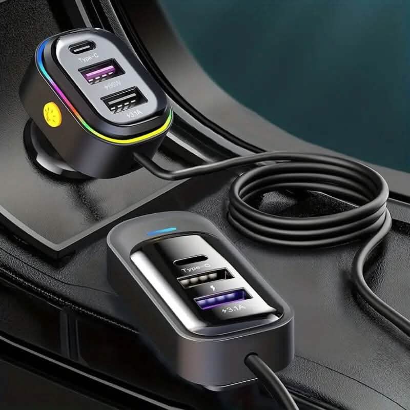 81W Fast Car Charger Automotive - Tophatter Daily Deals