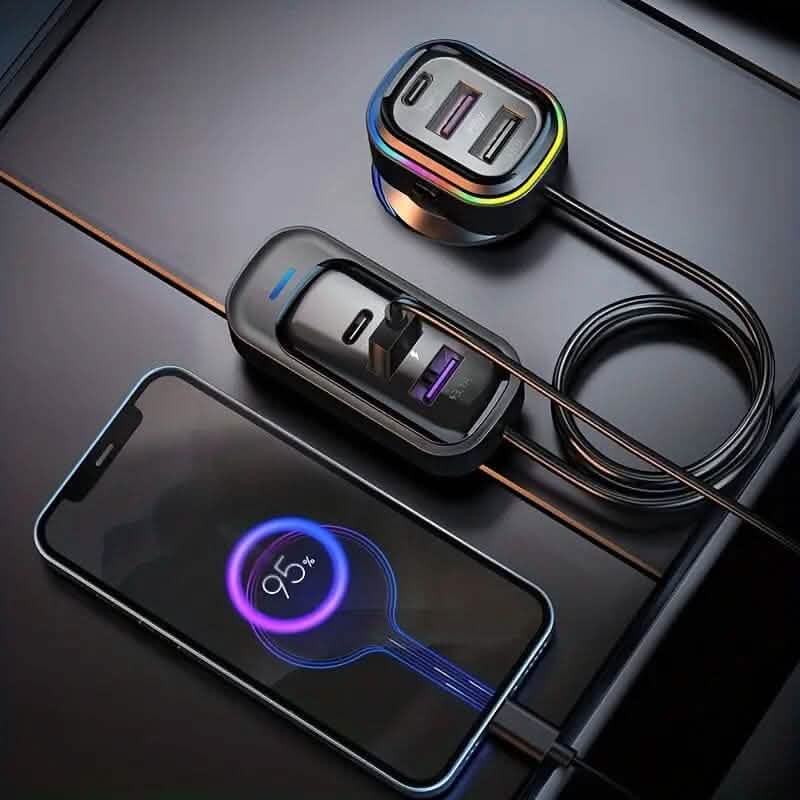 81W Fast Car Charger Automotive - Tophatter Daily Deals