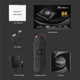 BOX TV BOX WiFi6 Bluetooth 8K X88 PRO 13 64GB 0 - Tophatter Daily Deals