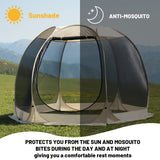 6-8 Person All-Season Portable Sheer Camping Tent Camping & Hiking > Tents & Camp Furniture - Tophatter Daily Deals