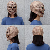 Stitched Latex Horror Mask Brown Halloween 2025 Cosplay 3D Changing Face Moving Picture Frame - Tophatter Daily Deals