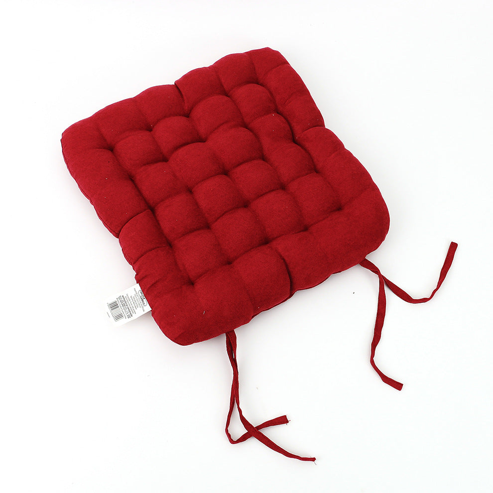 25-pin Suede Cushion Modern Simplicity Red 40x40cm 0 - Tophatter Daily Deals