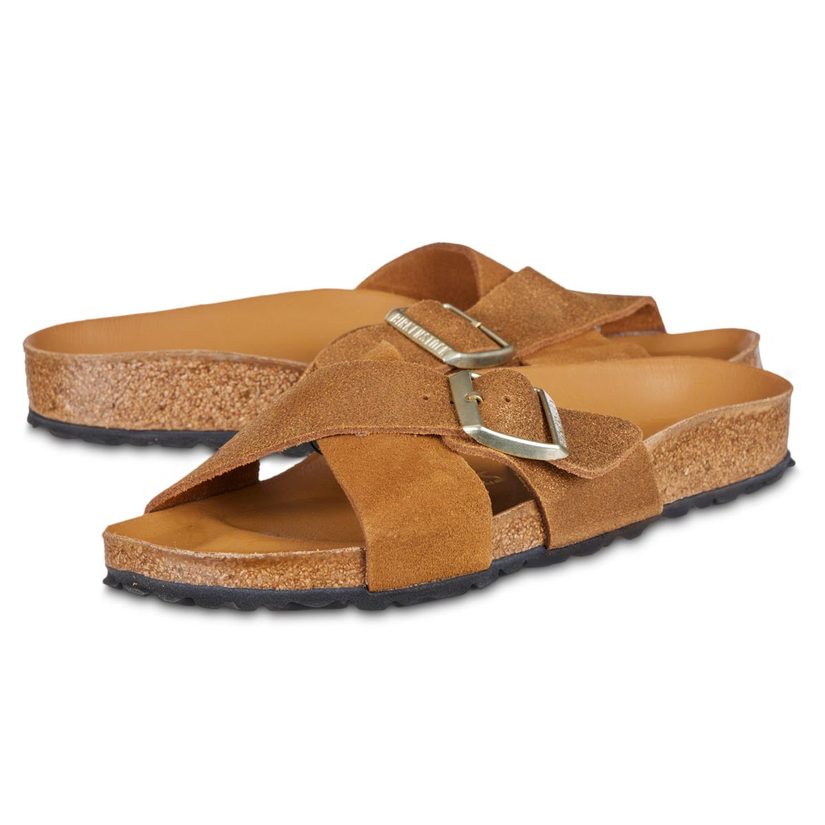 Birkenstock Siena Suede Leather Sandals Footwear - Tophatter Daily Deals