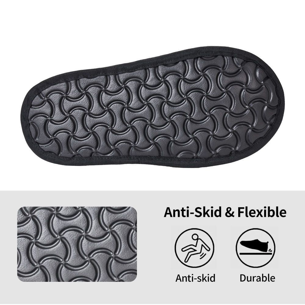 Autumn Winter Home Indoor Cotton Slippers 7 - Tophatter Daily Deals