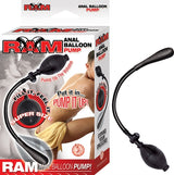 Ram Black Anal Balloon Pump with Safety Release Valve and Bulb > Anal Range > Tunnel and Stretchers - Tophatter Daily Deals