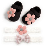 Baby Soft-Soled Toddler Shoes, Baby Shoes, Princess Shoes Black 0 - Tophatter Daily Deals