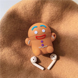 Bluetooth Silicone Headphone Case Gingerbread Man 0 - Tophatter Daily Deals