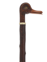 Rare Irish Blackthorn Collector's Cane | Customizable Handle Options Irish Blackthorn Canes - Tophatter Daily Deals
