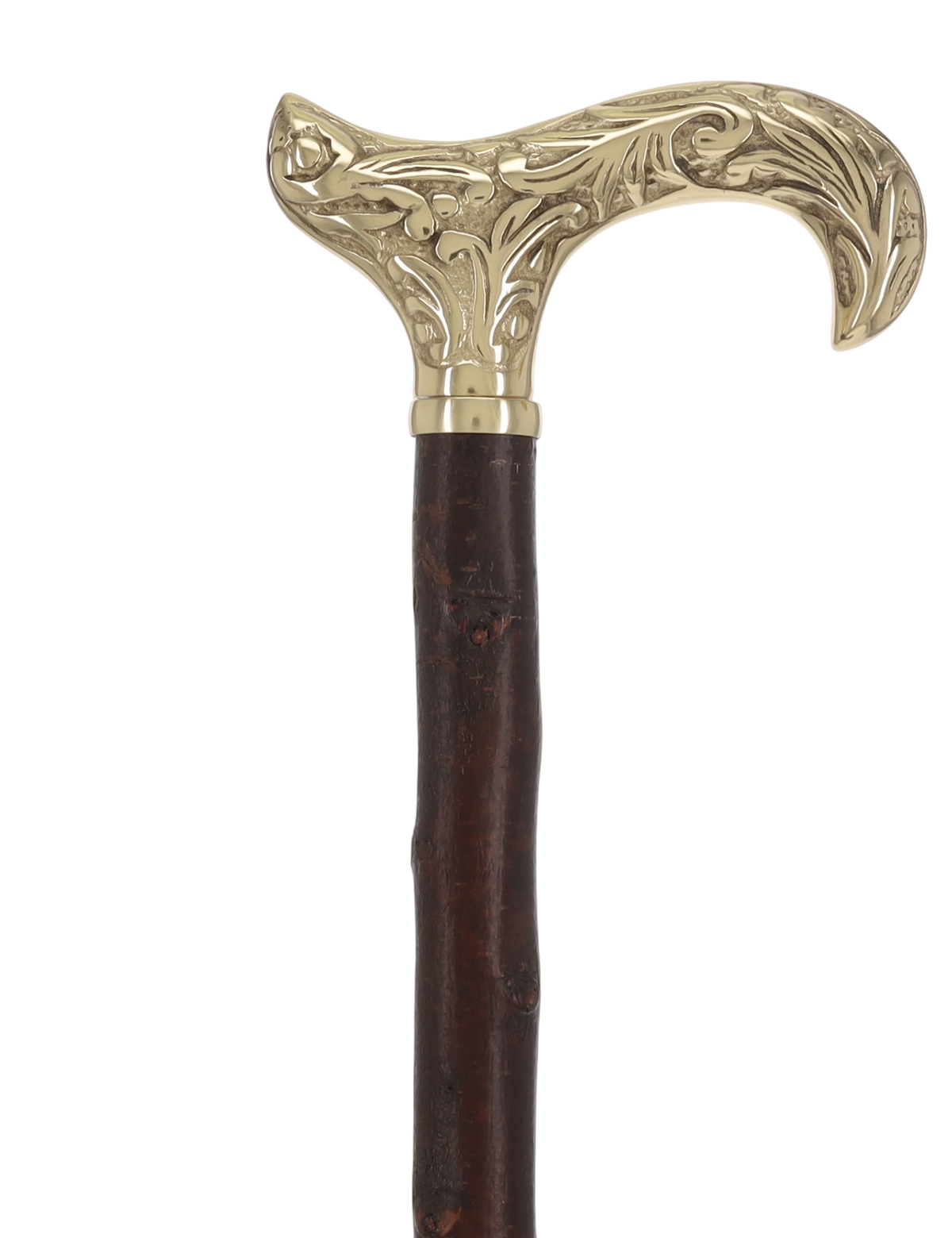 Rare Irish Blackthorn Collector's Cane | Customizable Handle Options Irish Blackthorn Canes - Tophatter Daily Deals