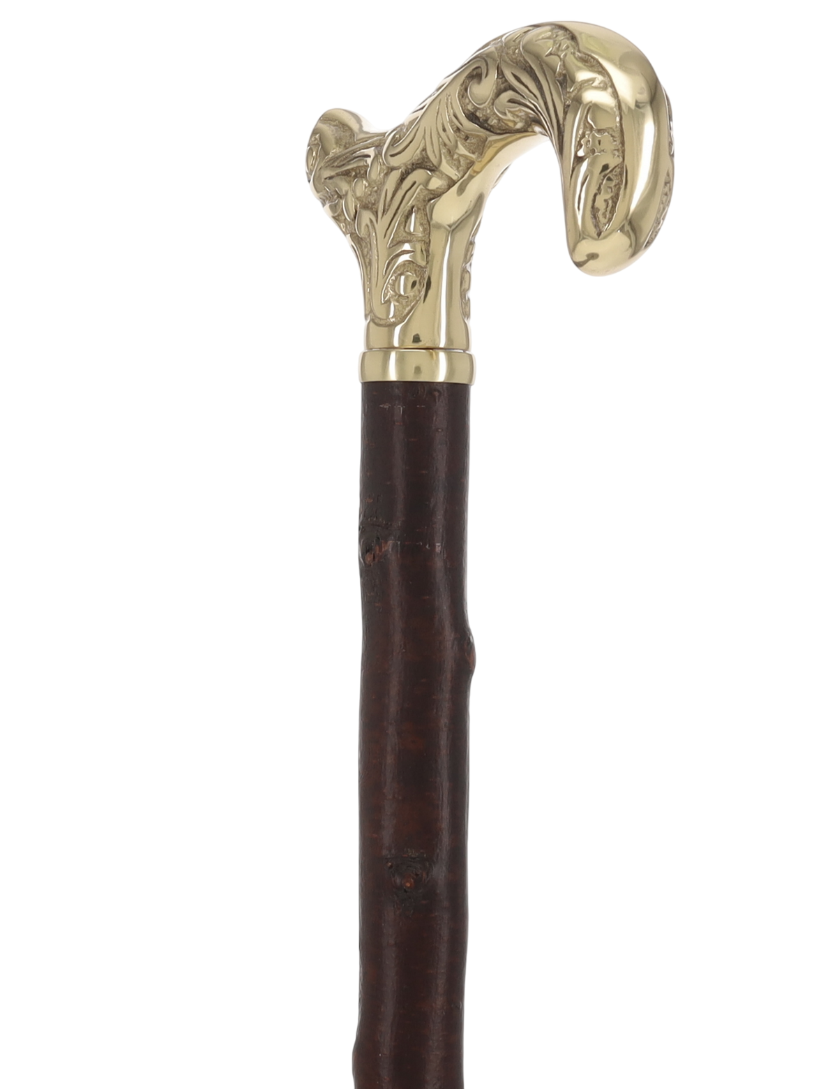 Rare Irish Blackthorn Collector's Cane | Customizable Handle Options Irish Blackthorn Canes - Tophatter Daily Deals