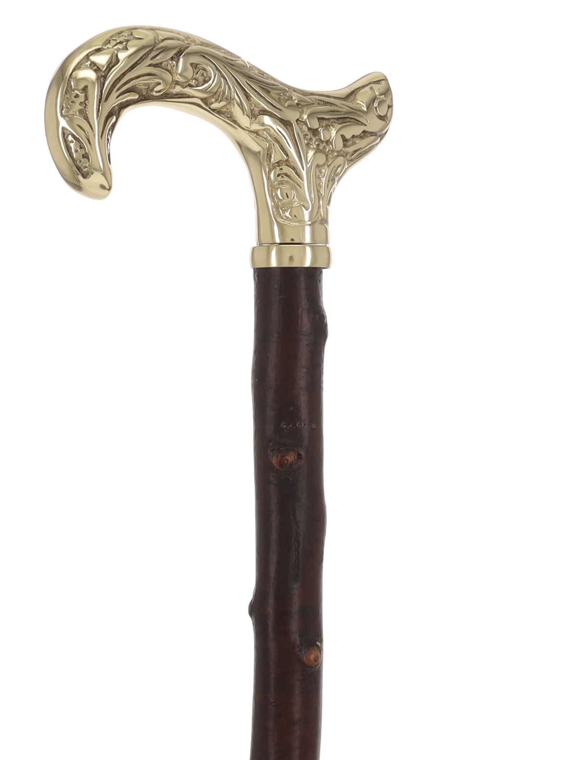 Rare Irish Blackthorn Collector's Cane | Customizable Handle Options Irish Blackthorn Canes - Tophatter Daily Deals