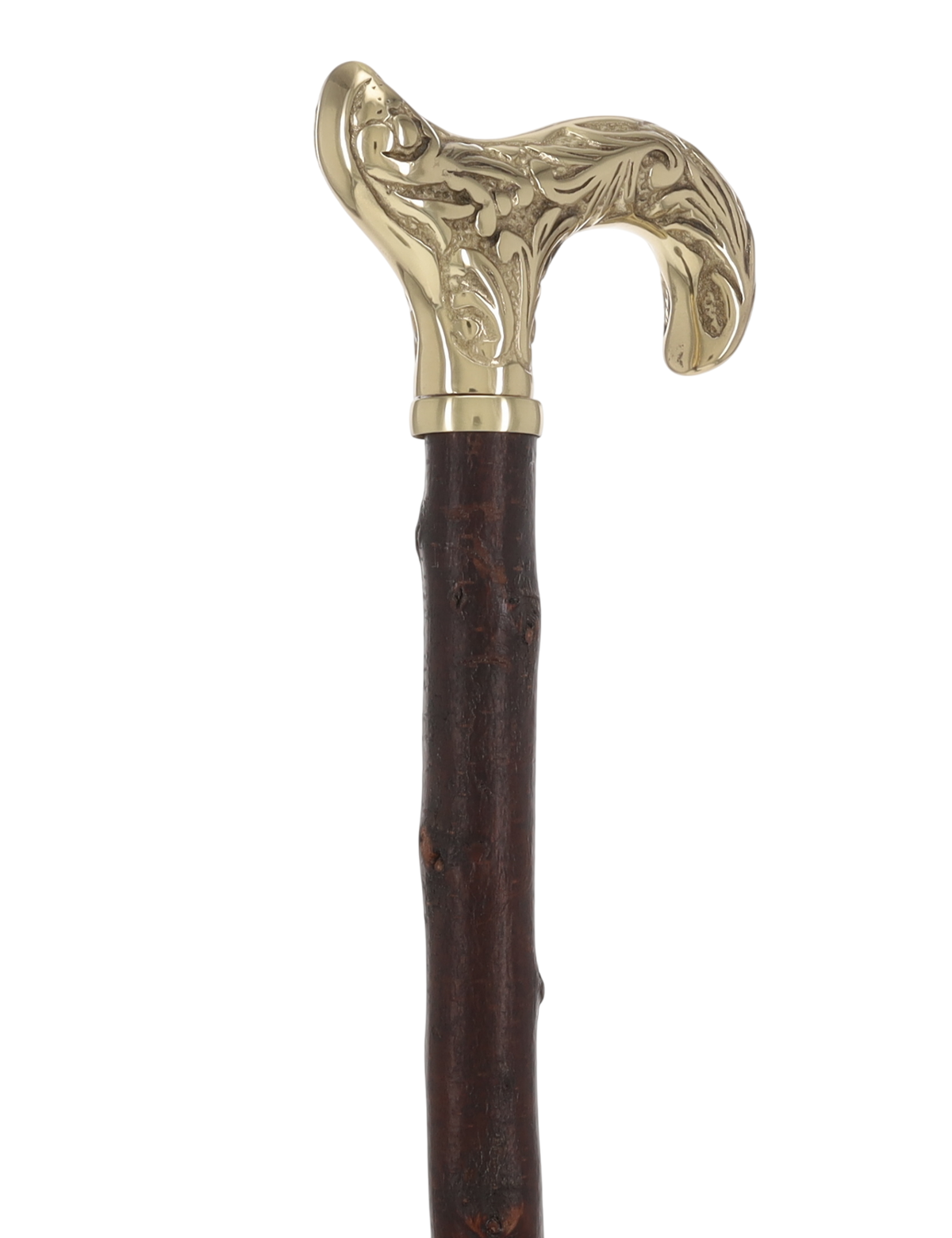 Rare Irish Blackthorn Collector's Cane | Customizable Handle Options Irish Blackthorn Canes - Tophatter Daily Deals