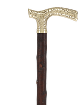 Rare Irish Blackthorn Collector's Cane | Customizable Handle Options Irish Blackthorn Canes - Tophatter Daily Deals