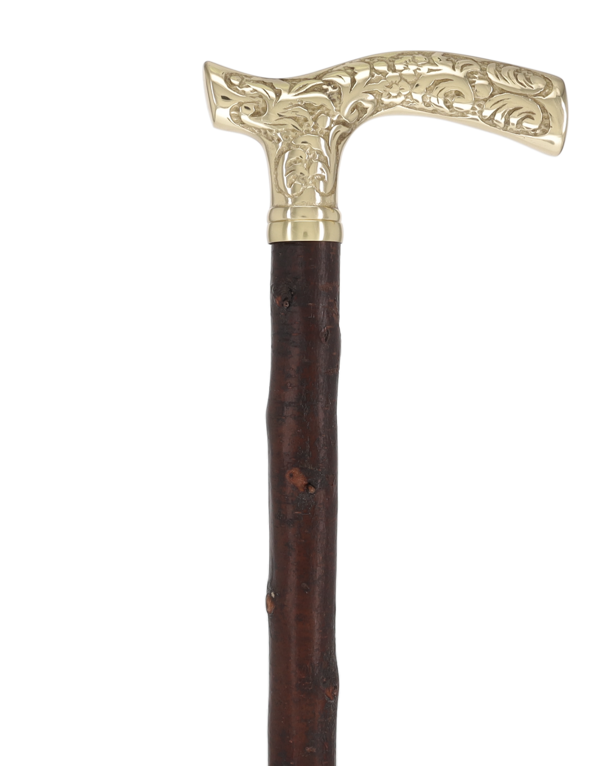 Rare Irish Blackthorn Collector's Cane | Customizable Handle Options Irish Blackthorn Canes - Tophatter Daily Deals