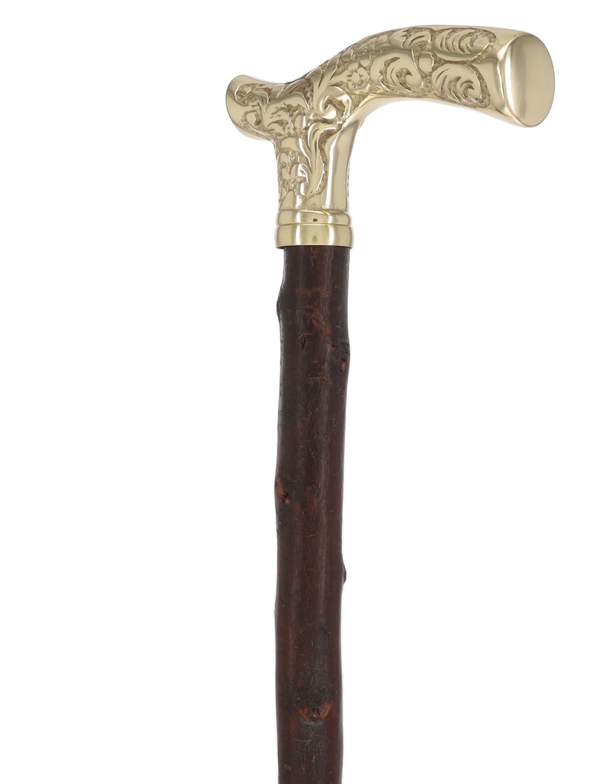 Rare Irish Blackthorn Collector's Cane | Customizable Handle Options Irish Blackthorn Canes - Tophatter Daily Deals