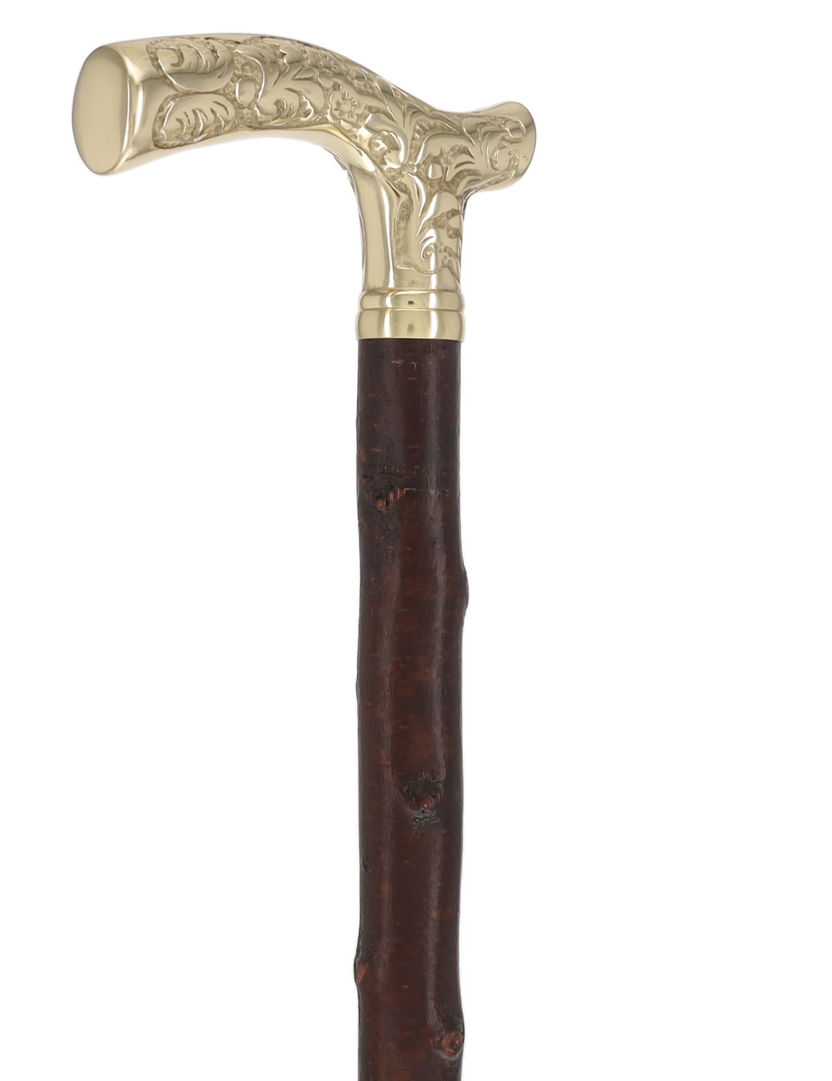 Rare Irish Blackthorn Collector's Cane | Customizable Handle Options Irish Blackthorn Canes - Tophatter Daily Deals