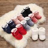 Baby Cotton Shoes, Soft Sole Baby Shoes, Casual Toddler Shoes 0 - Tophatter Daily Deals