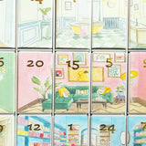 Portobello Chocolate Christmas Advent Calendar, Luxury Handmade Melt Chocolates Advent Calendar - Tophatter Daily Deals