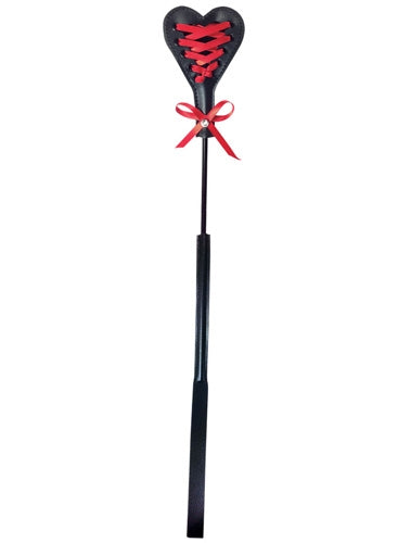 Sex & Mischief Heartbeat Crop in Red > Bondage Gear > Crops - Tophatter Daily Deals